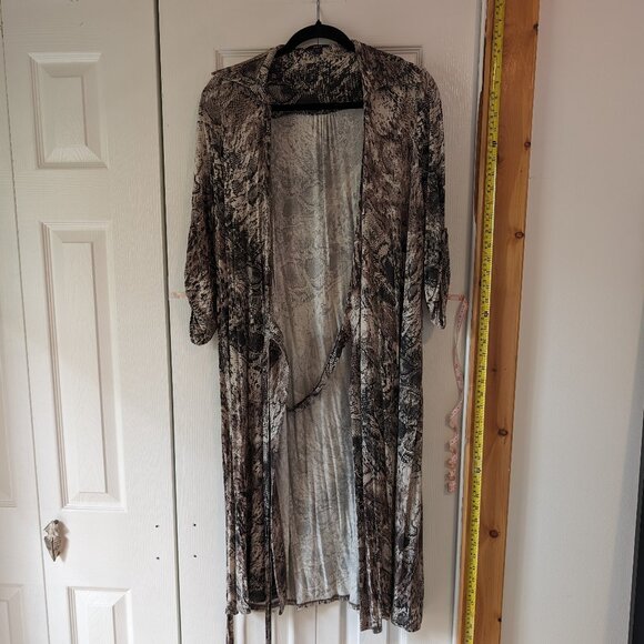 Animal print wrap dress M/L - Picture 2 of 7